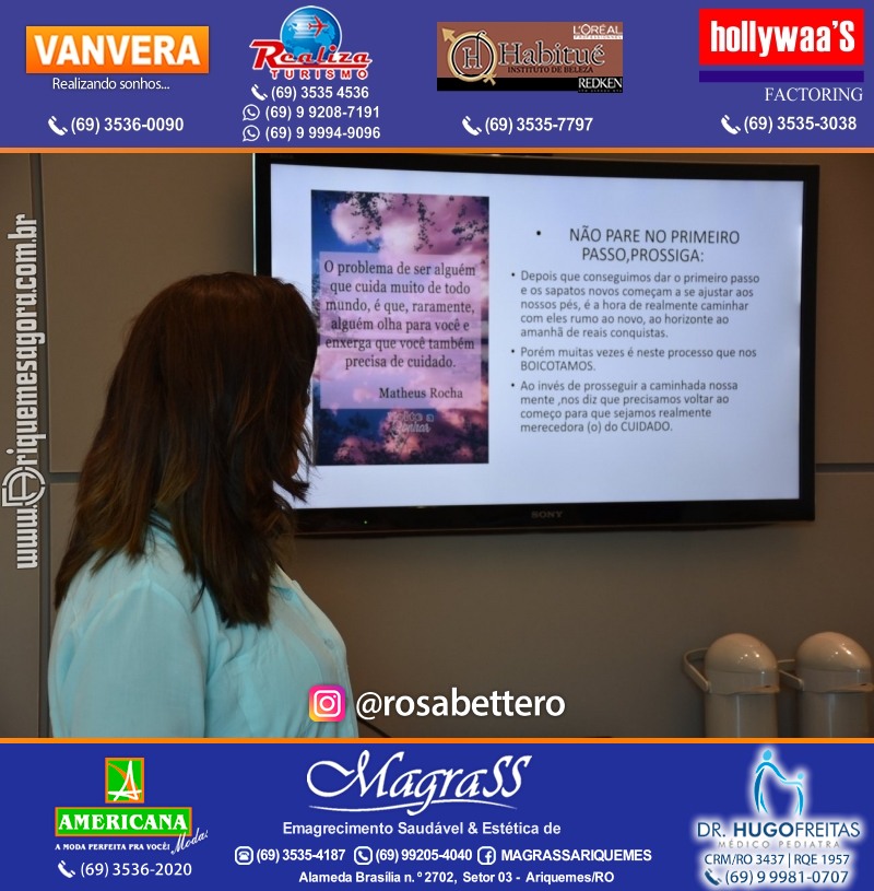 Workshop na MAGRASS ARIQUEMES Rondônia com Coquetel