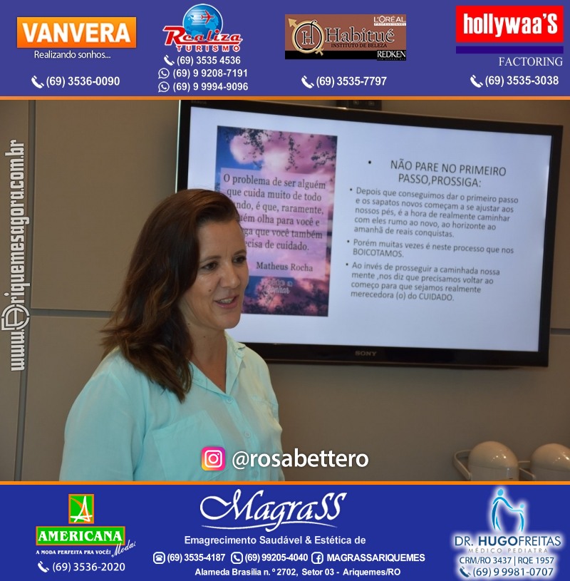 Workshop na MAGRASS ARIQUEMES Rondônia com Coquetel