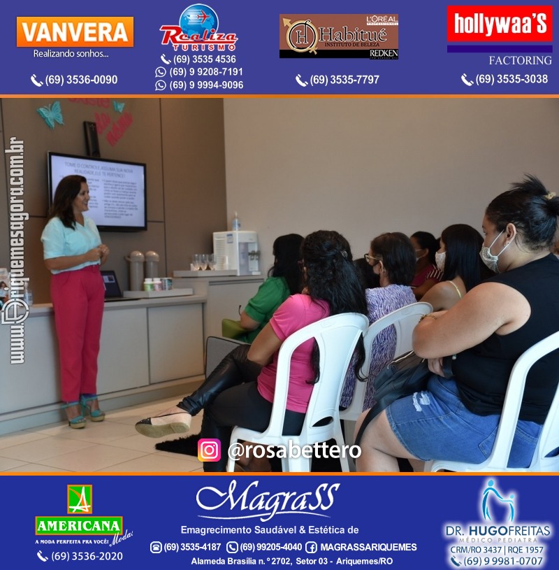 Workshop na MAGRASS ARIQUEMES Rondônia com Coquetel