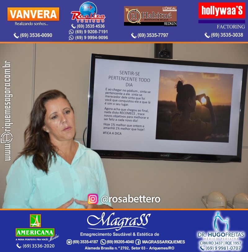 Workshop na MAGRASS ARIQUEMES Rondônia com Coquetel