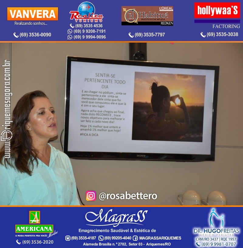 Workshop na MAGRASS ARIQUEMES Rondônia com Coquetel