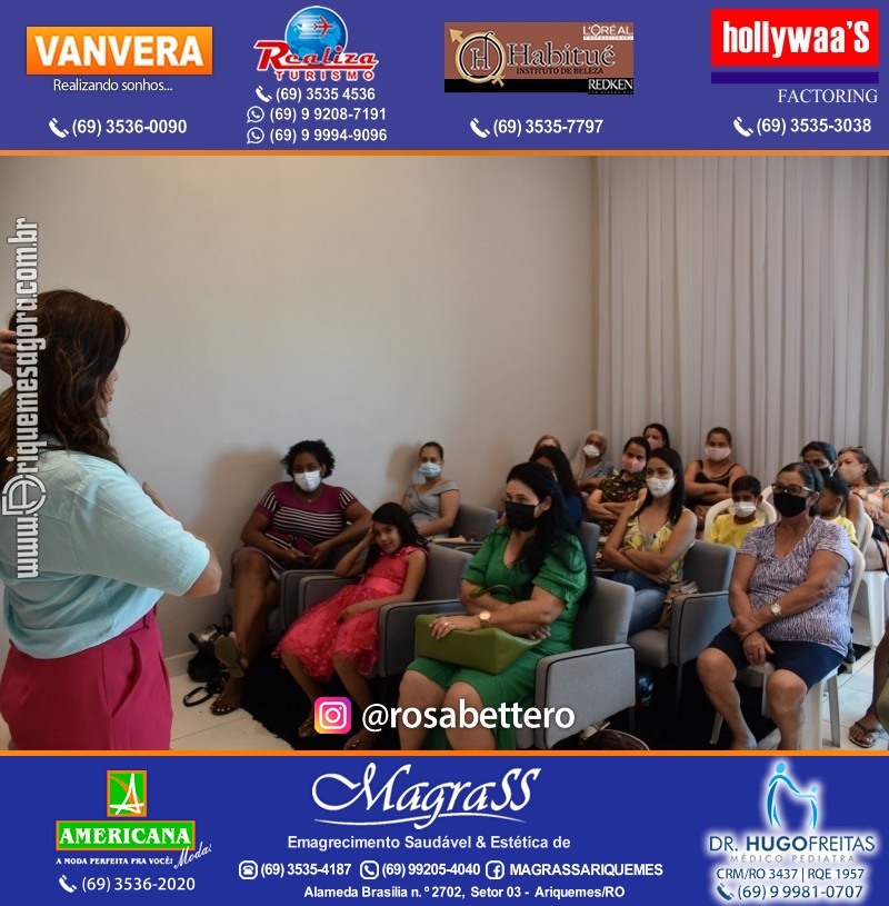 Workshop na MAGRASS ARIQUEMES Rondônia com Coquetel