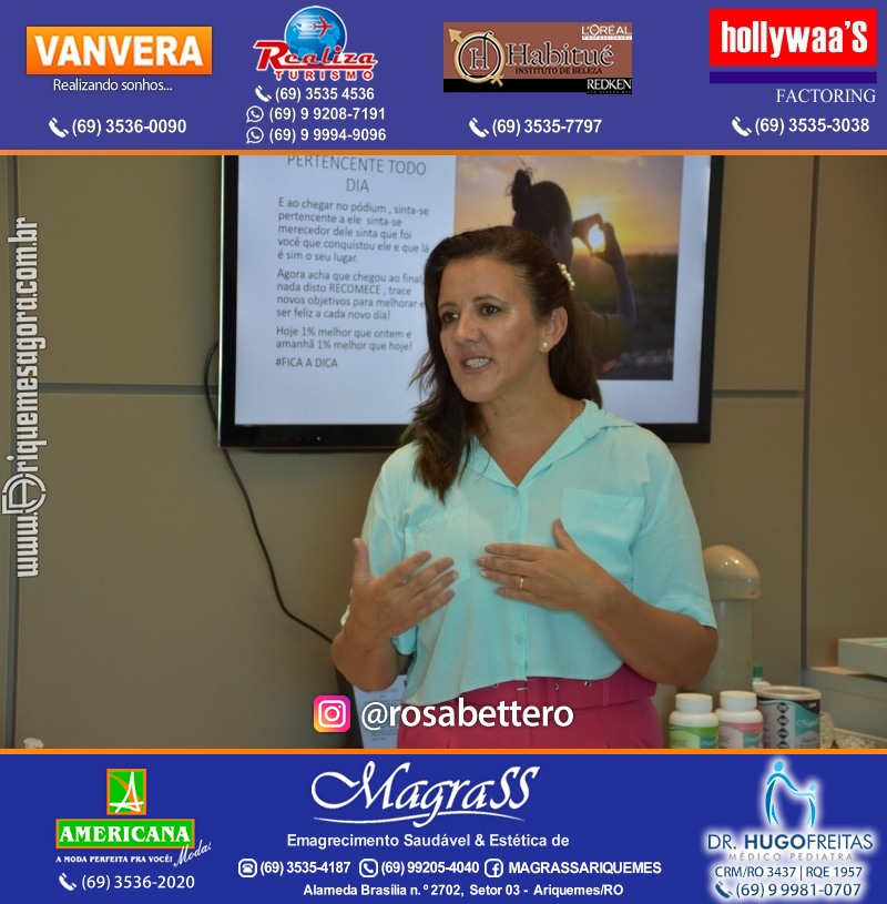 Workshop na MAGRASS ARIQUEMES Rondônia com Coquetel