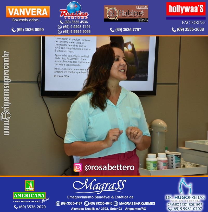 Workshop na MAGRASS ARIQUEMES Rondônia com Coquetel