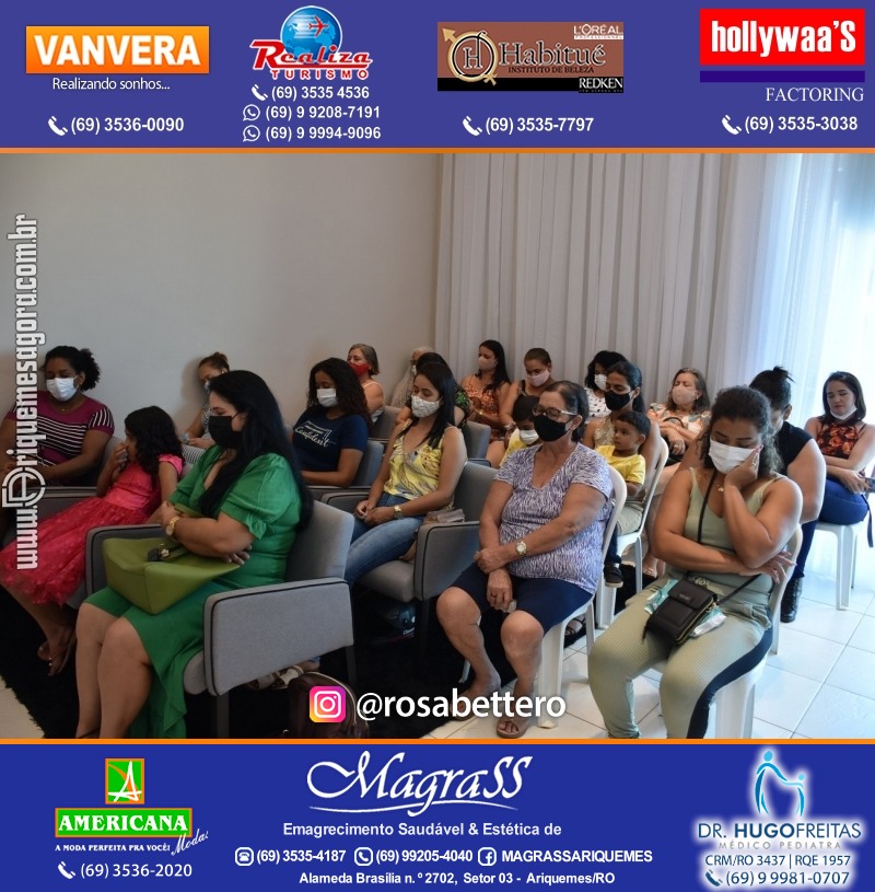 Workshop na MAGRASS ARIQUEMES Rondônia com Coquetel