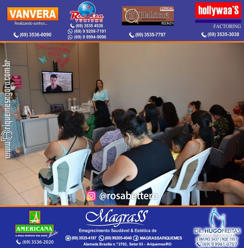 Workshop na MAGRASS ARIQUEMES Rondônia com Coquetel