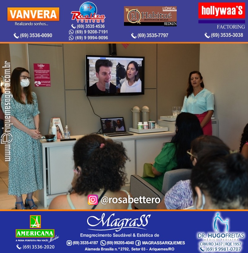 Workshop na MAGRASS ARIQUEMES Rondônia com Coquetel