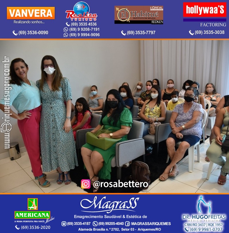 Workshop na MAGRASS ARIQUEMES Rondônia com Coquetel