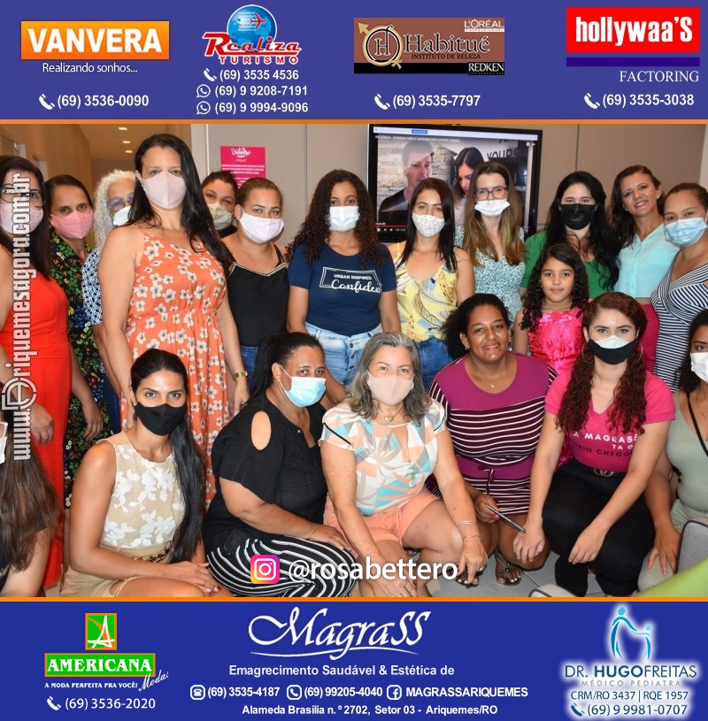Workshop na MAGRASS ARIQUEMES Rondônia com Coquetel