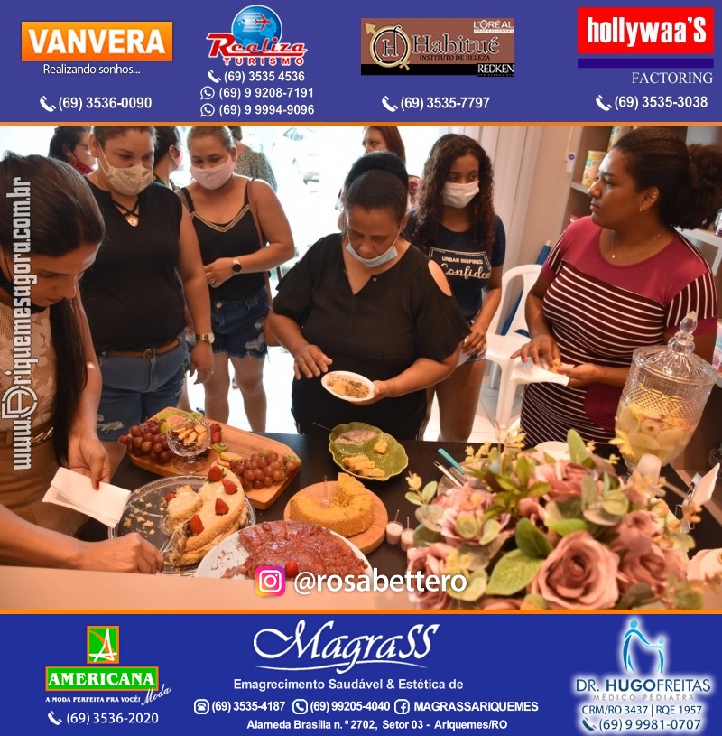 Workshop na MAGRASS ARIQUEMES Rondônia com Coquetel