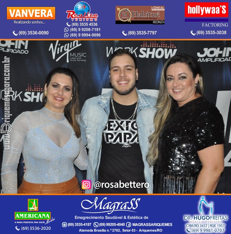 Show com John Amplificado em Ariquemes Rondônia