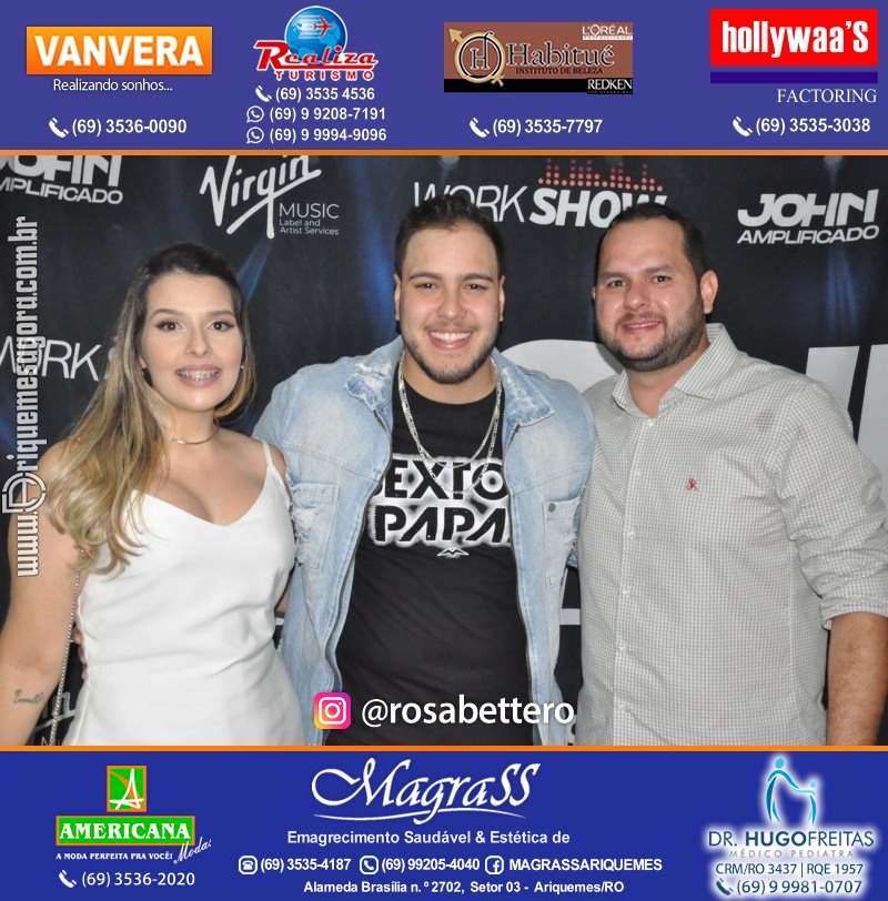 Show com John Amplificado em Ariquemes Rondônia