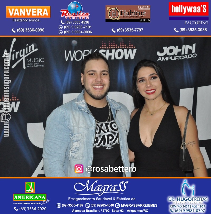 Show com John Amplificado em Ariquemes Rondônia