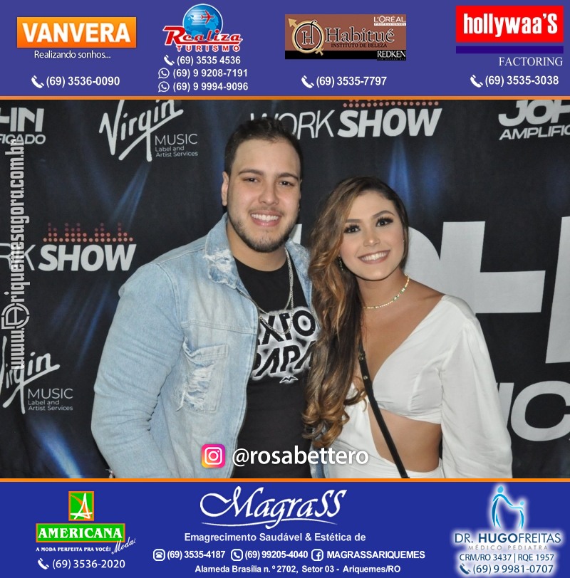 Show com John Amplificado em Ariquemes Rondônia
