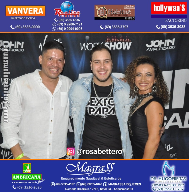 Show com John Amplificado em Ariquemes Rondônia