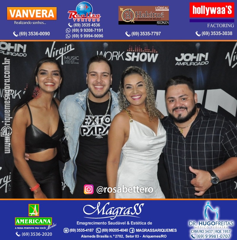 Show com John Amplificado em Ariquemes Rondônia