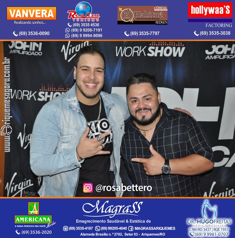 Show com John Amplificado em Ariquemes Rondônia