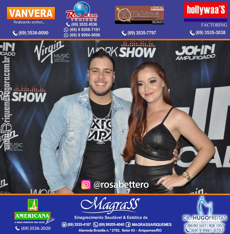 Show com John Amplificado em Ariquemes Rondônia