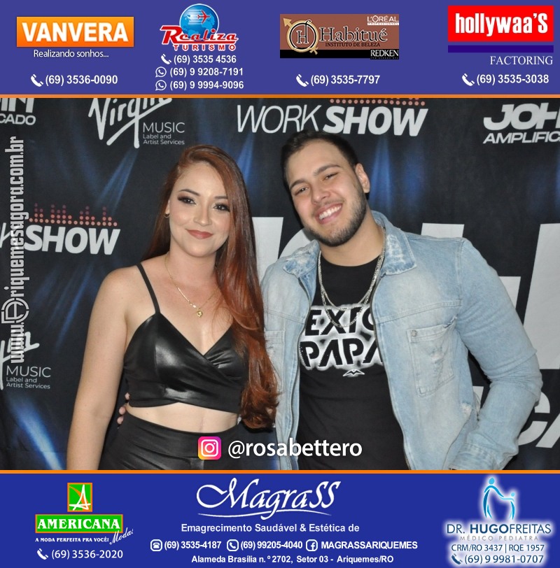 Show com John Amplificado em Ariquemes Rondônia