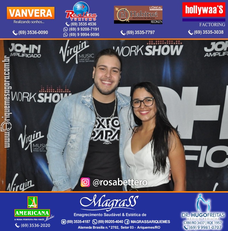 Show com John Amplificado em Ariquemes Rondônia