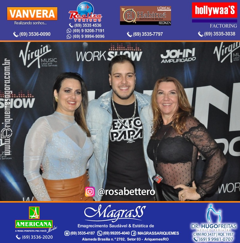 Show com John Amplificado em Ariquemes Rondônia