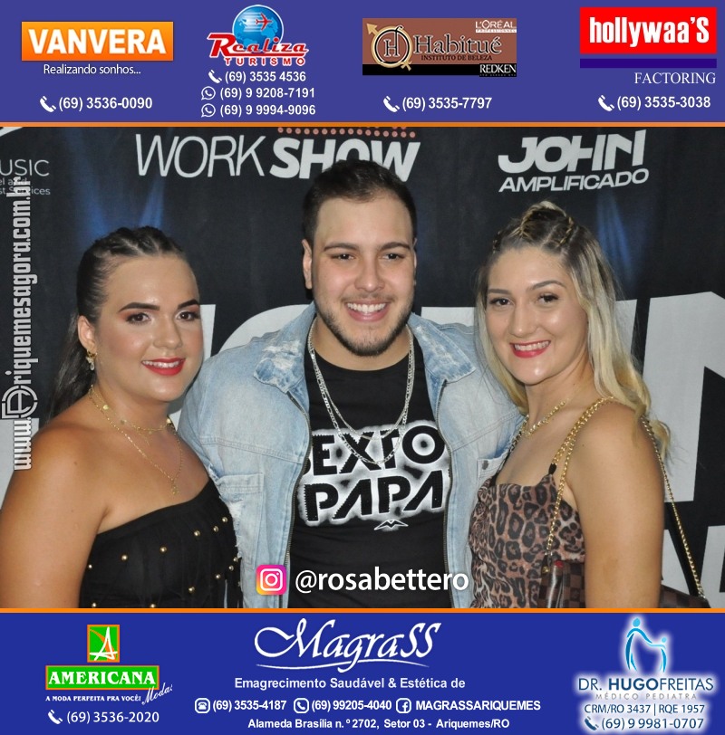 Show com John Amplificado em Ariquemes Rondônia