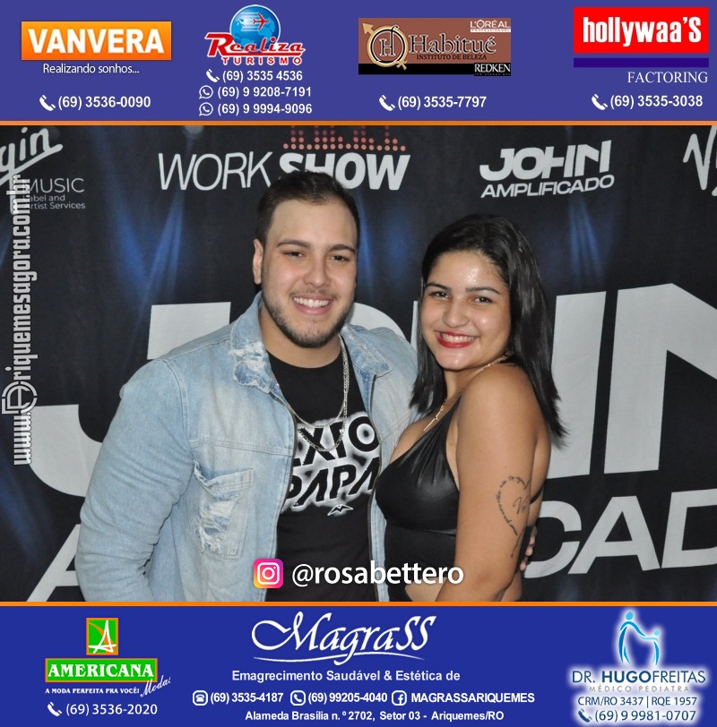 Show com John Amplificado em Ariquemes Rondônia