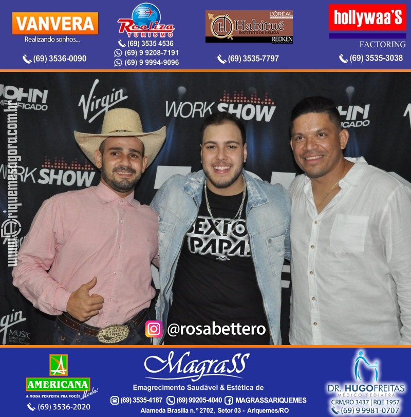 Show com John Amplificado em Ariquemes Rondônia