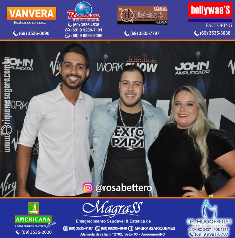 Show com John Amplificado em Ariquemes Rondônia