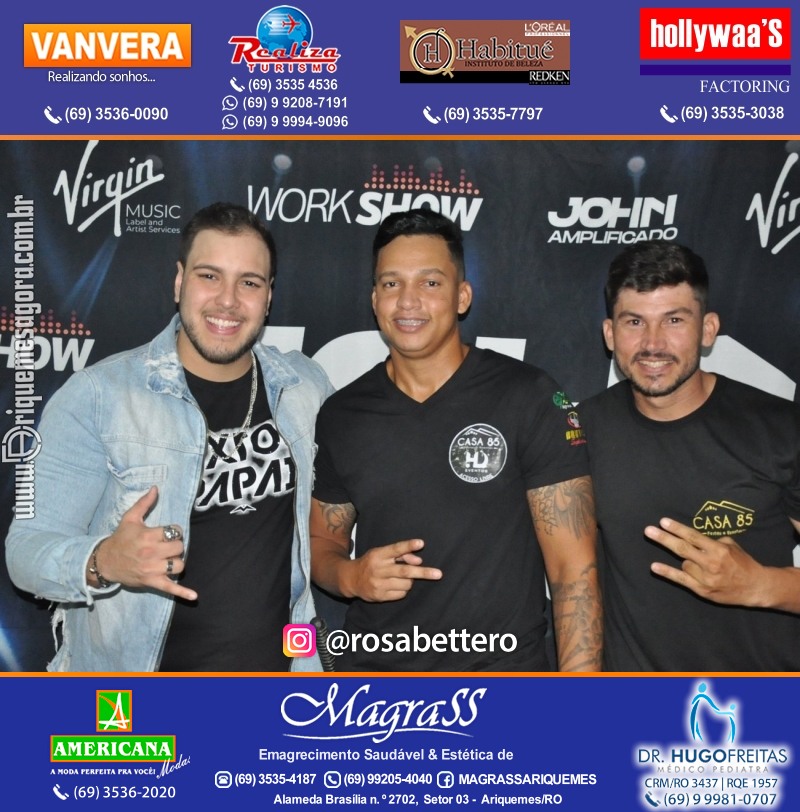 Show com John Amplificado em Ariquemes Rondônia