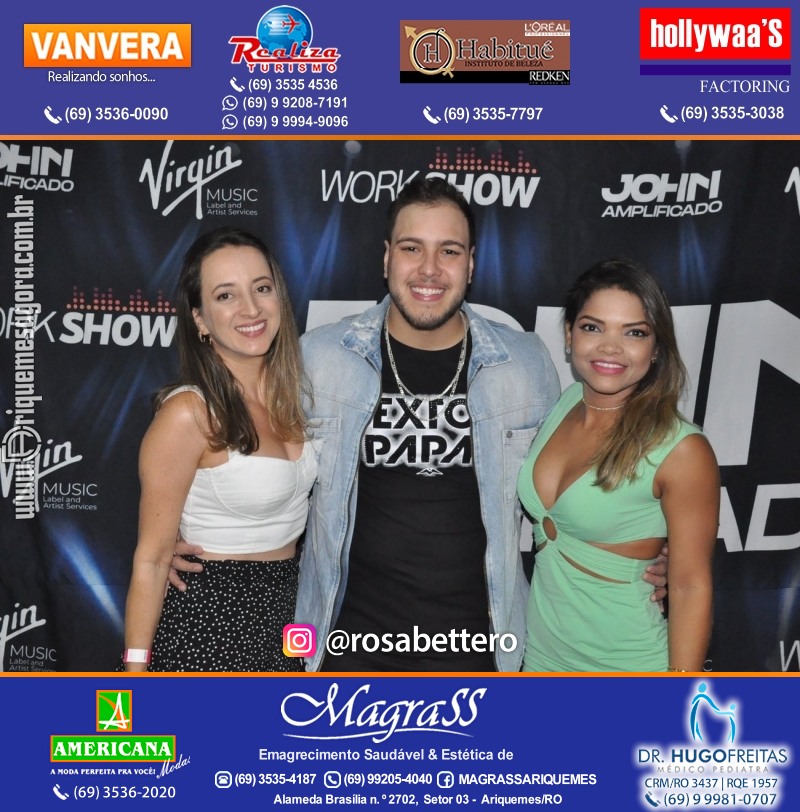 Show com John Amplificado em Ariquemes Rondônia