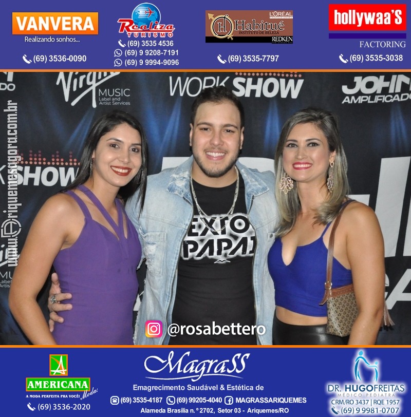 Show com John Amplificado em Ariquemes Rondônia