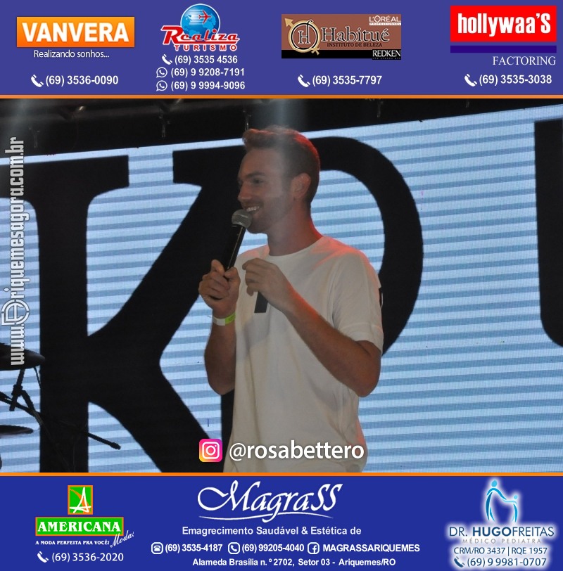 Show com John Amplificado em Ariquemes Rondônia