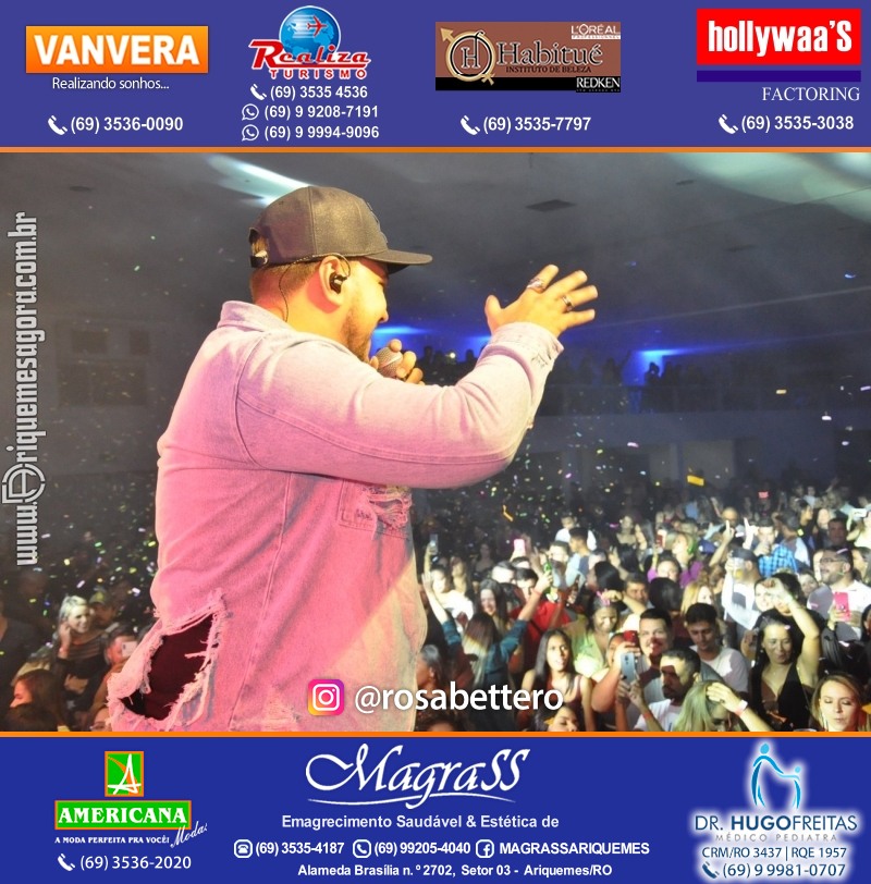 Show com John Amplificado em Ariquemes Rondônia