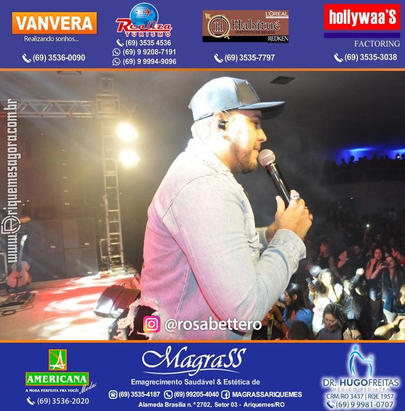 Show com John Amplificado em Ariquemes Rondônia