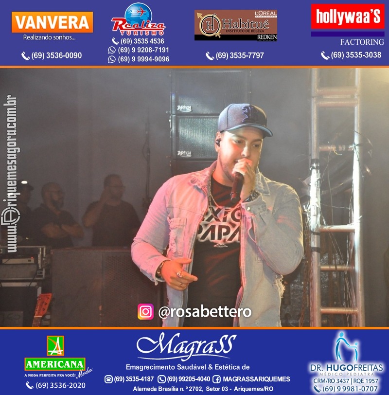 Show com John Amplificado em Ariquemes Rondônia