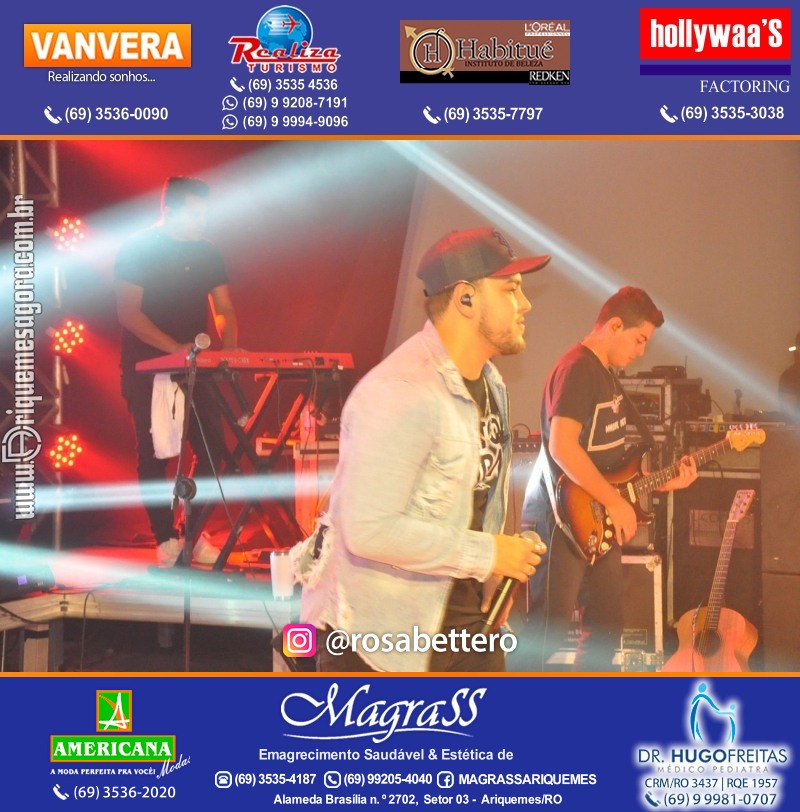 Show com John Amplificado em Ariquemes Rondônia
