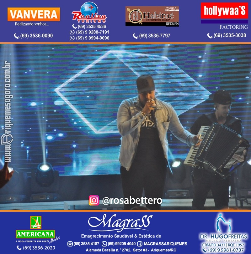 Show com John Amplificado em Ariquemes Rondônia