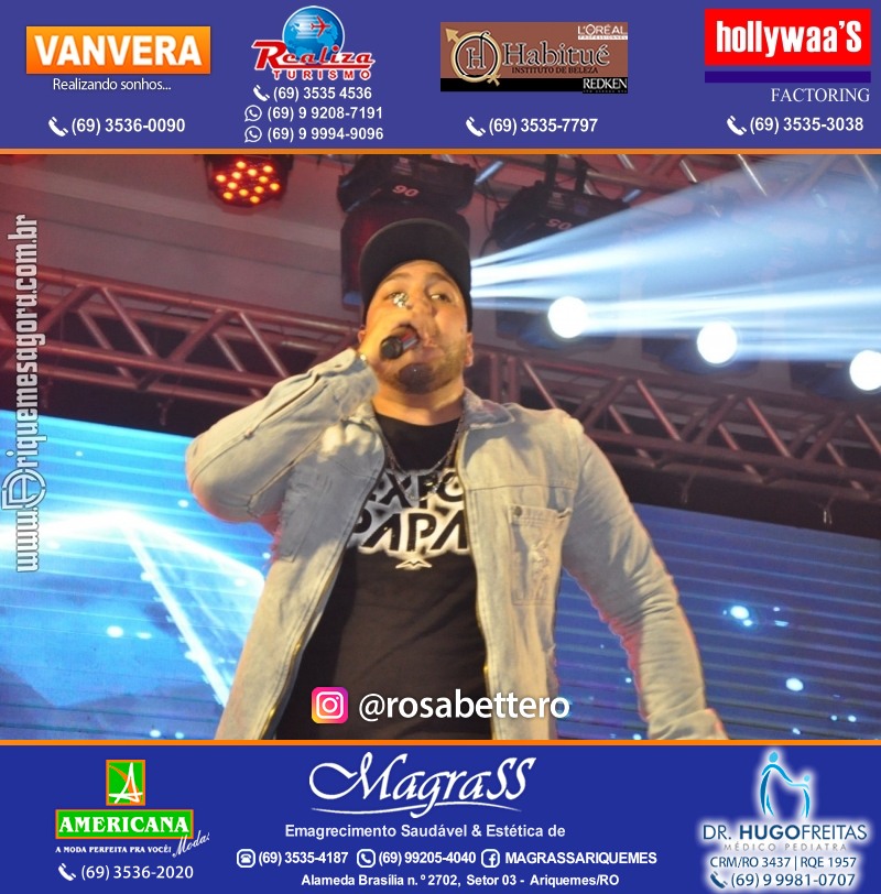 Show com John Amplificado em Ariquemes Rondônia