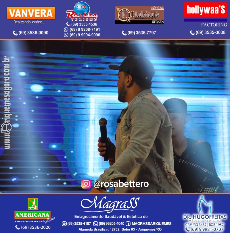 Show com John Amplificado em Ariquemes Rondônia