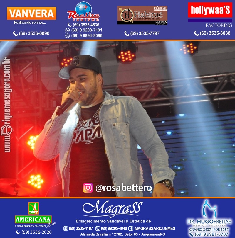 Show com John Amplificado em Ariquemes Rondônia
