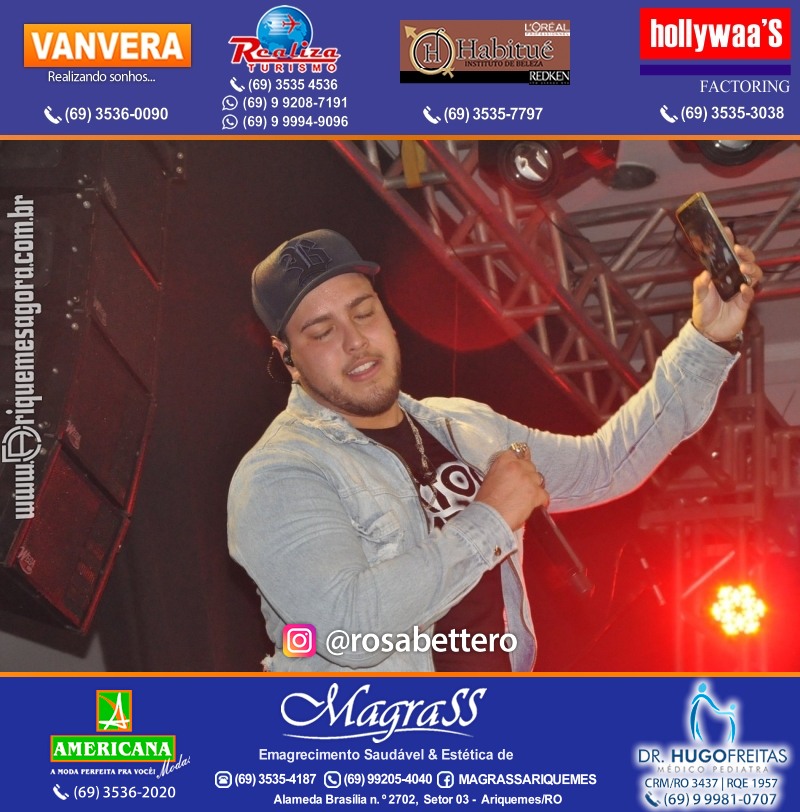 Show com John Amplificado em Ariquemes Rondônia
