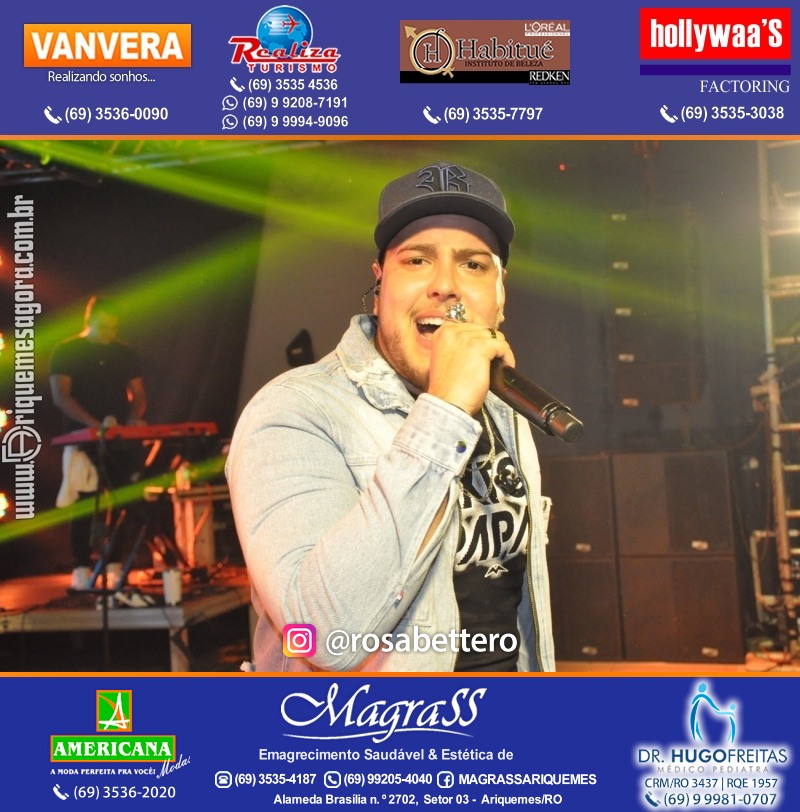 Show com John Amplificado em Ariquemes Rondônia