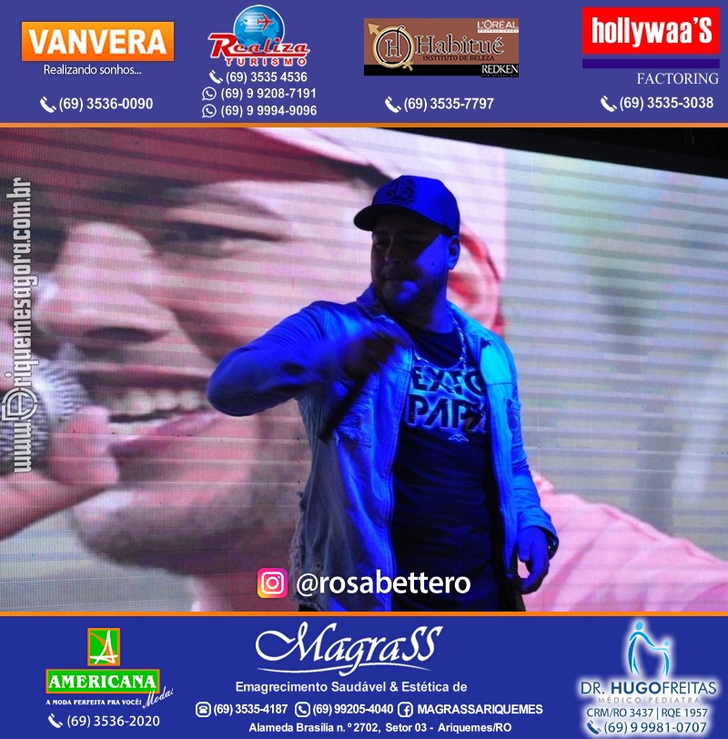 Show com John Amplificado em Ariquemes Rondônia