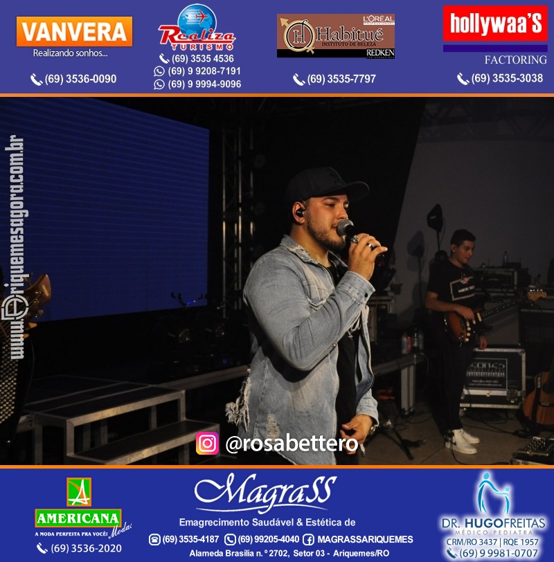 Show com John Amplificado em Ariquemes Rondônia