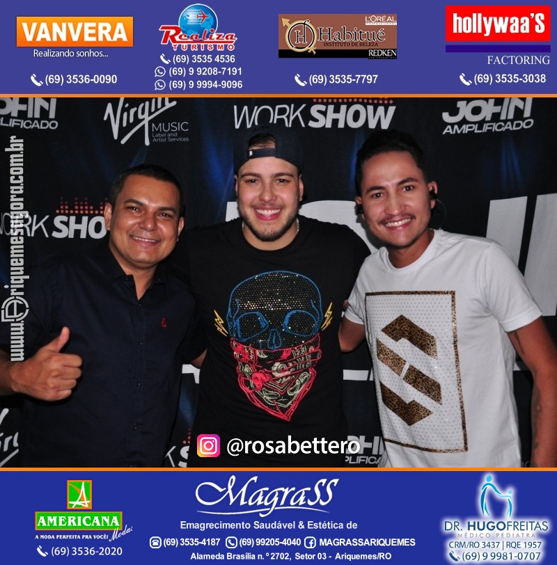 Show com John Amplificado em Ariquemes Rondônia