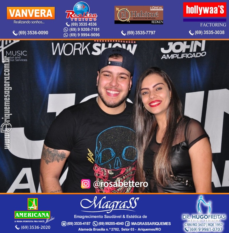 Show com John Amplificado em Ariquemes Rondônia