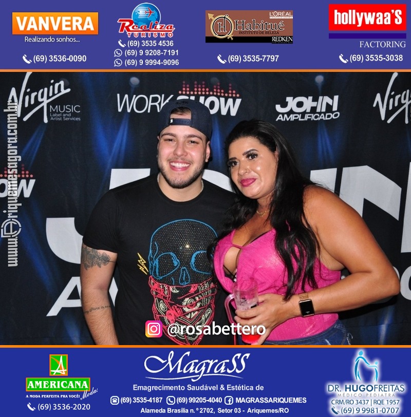 Show com John Amplificado em Ariquemes Rondônia