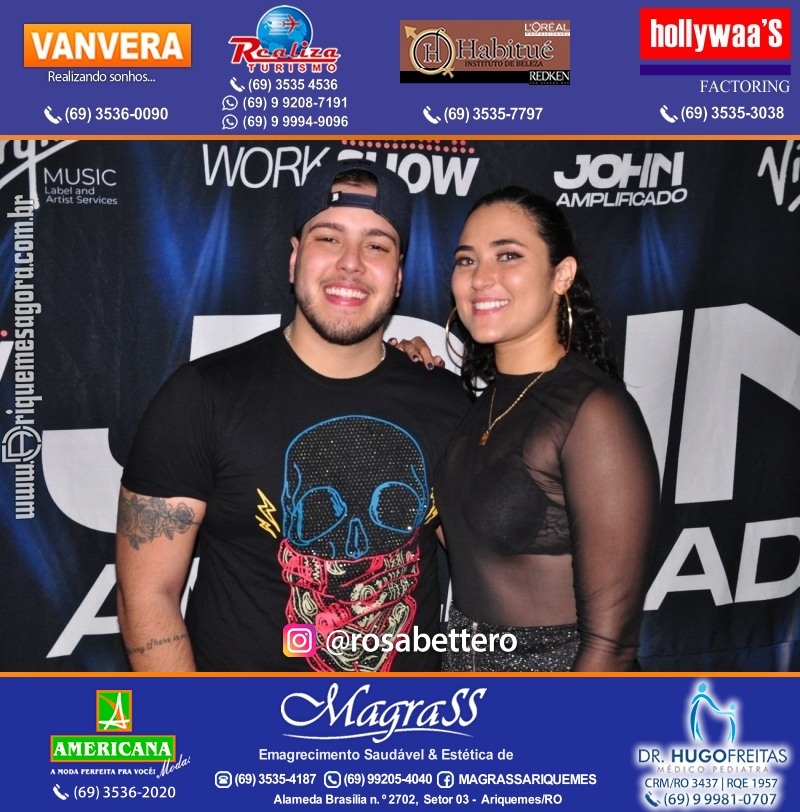 Show com John Amplificado em Ariquemes Rondônia