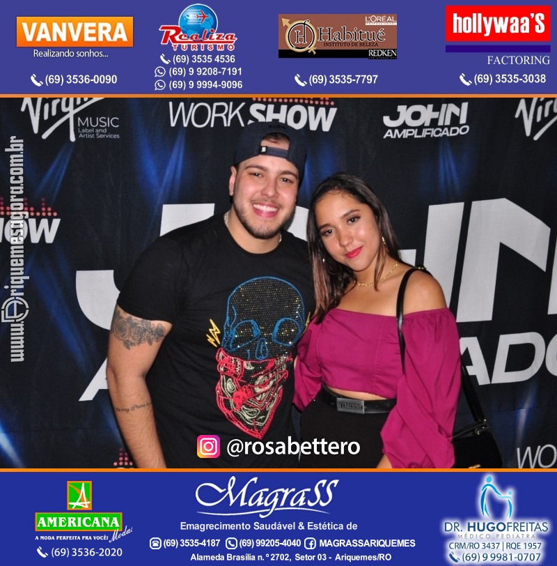 Show com John Amplificado em Ariquemes Rondônia